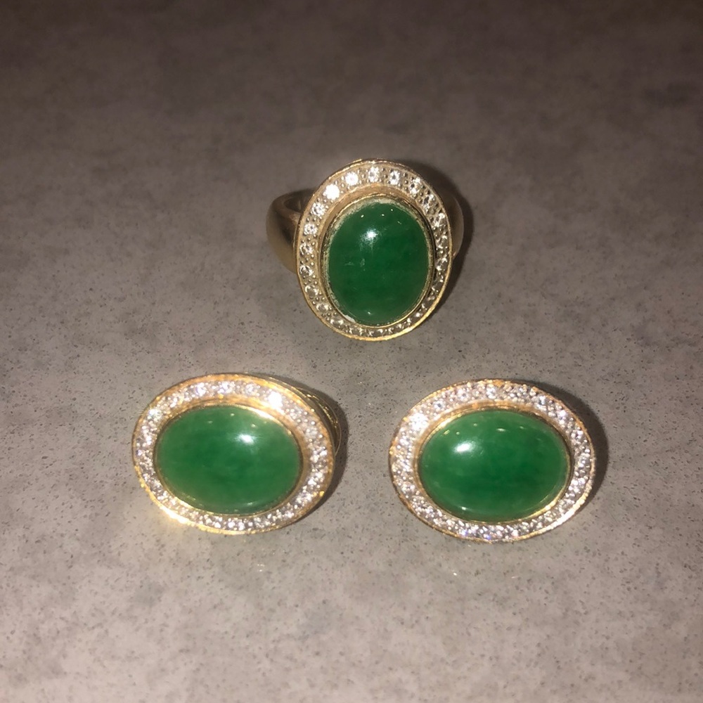 14k GOLD beautiful set
